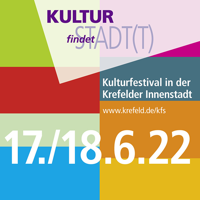 „Kul­tur fin­det Stadt” am 17./18.06.2022