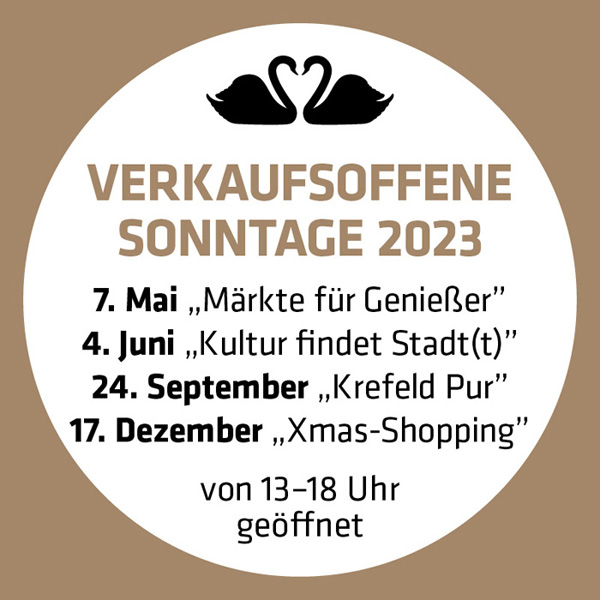 schwanenmarkt-krefeld-verkaufsoffene-sonntage-2023 schwanenmarkt-krefeld-heinemann-post