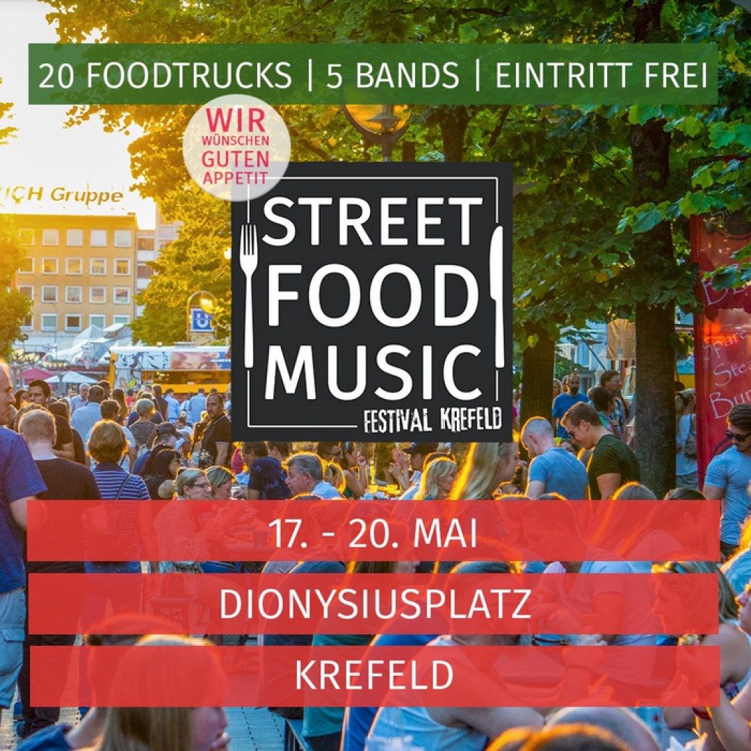 17. — 20. Mai: Street Food & Music Festival