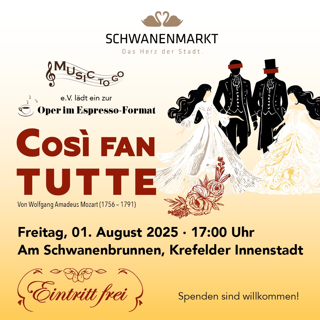 Gro­ße Oper im klei­nen For­mat – mit­ten in der Kre­fel­der Innenstadt!